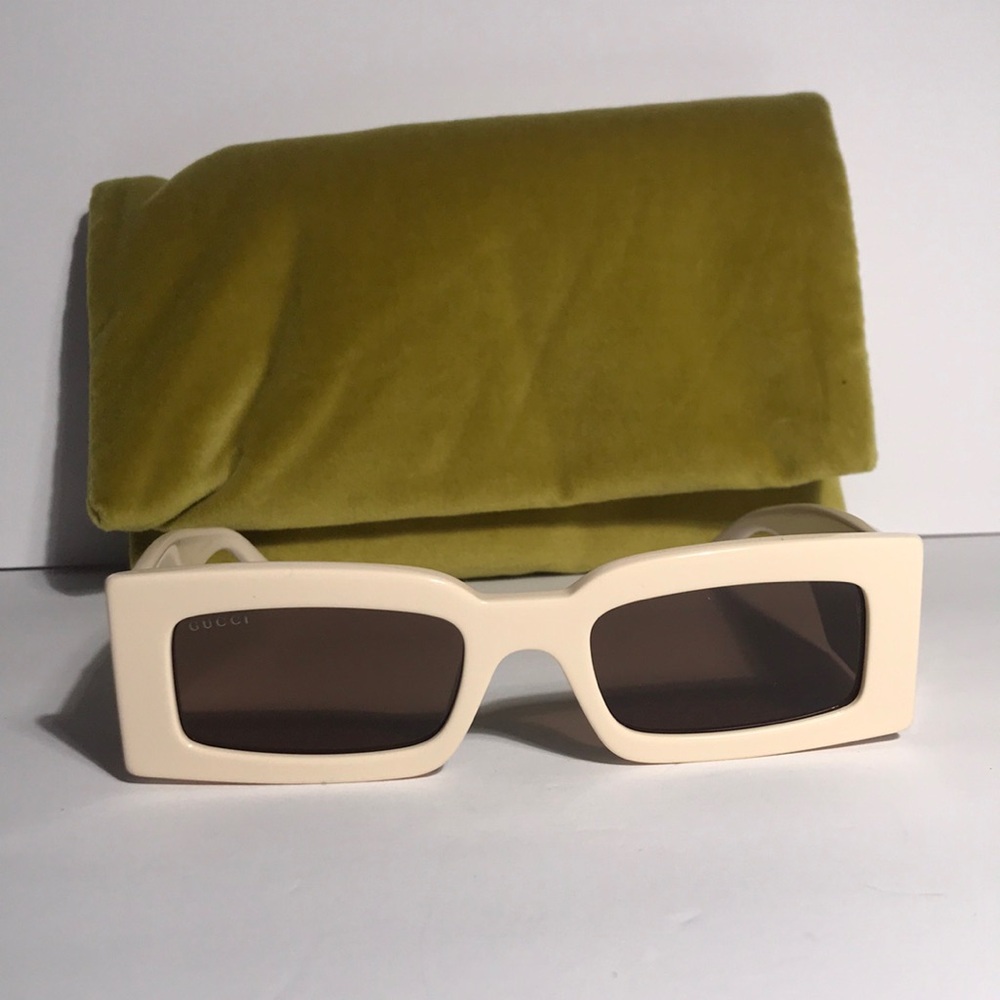 ✨ Authentic Gucci GG1425S Rectangular Sunglasses … - image 6